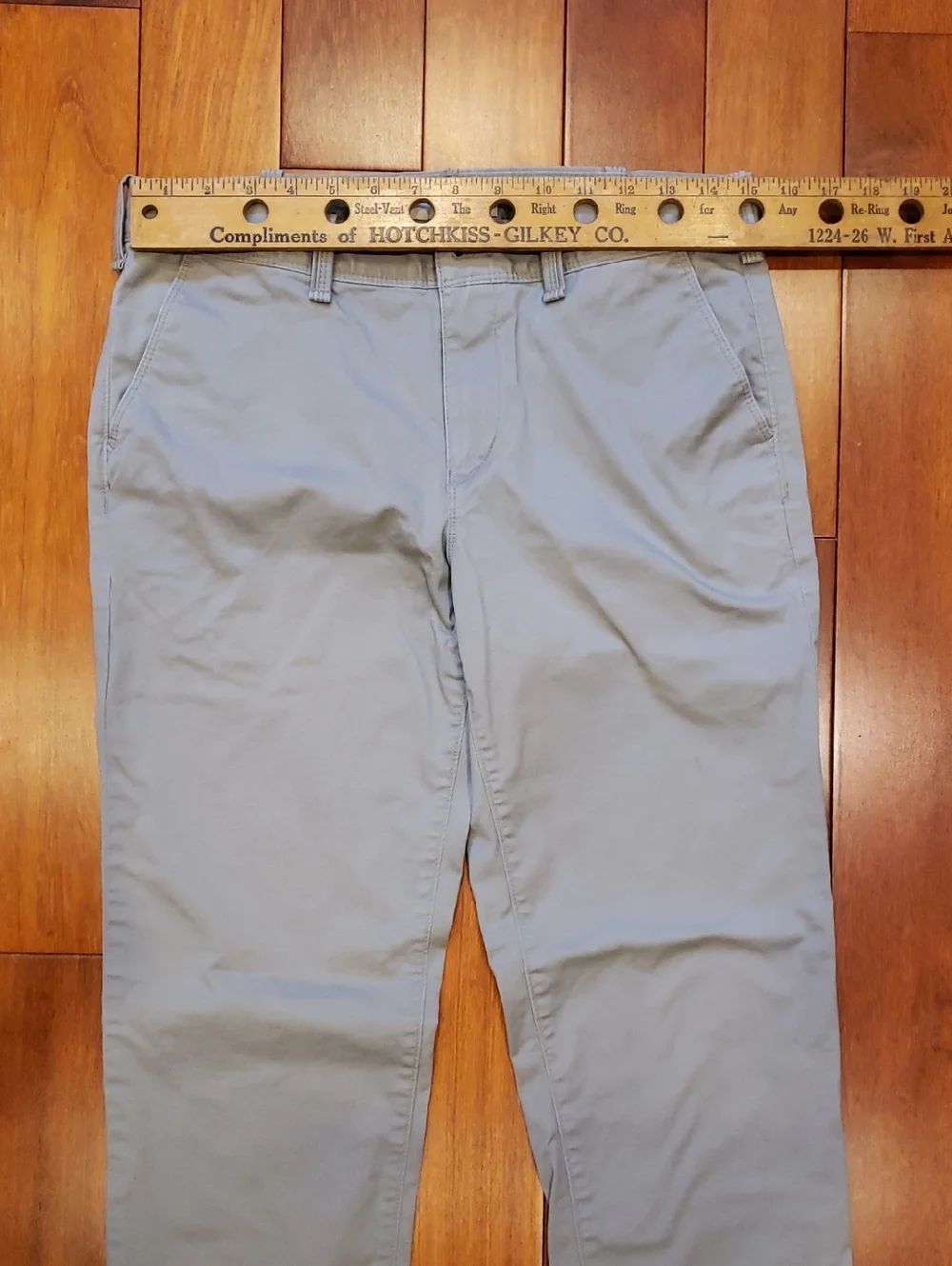 Express Men's Skinny 29/30 Light Gray Slacks Trousers